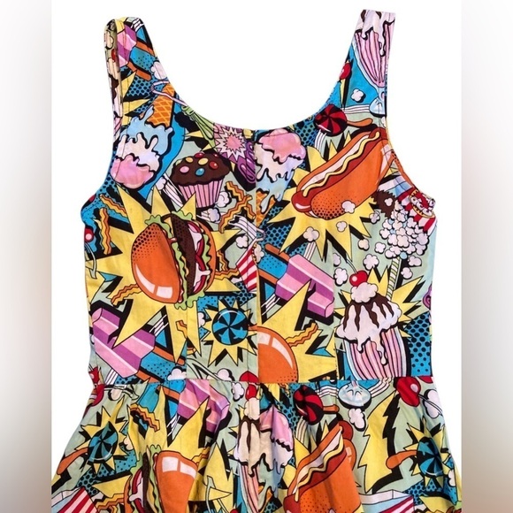 Modcloth x Folter Good Enough to Eat A-Line Dress - Size XS - Picture 5 of 7